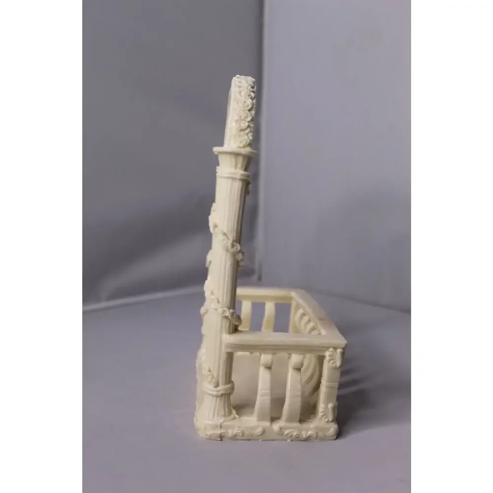 Wedding Cake Topper Arch Stand Fairy Garden Balcony Miniature Display Decor